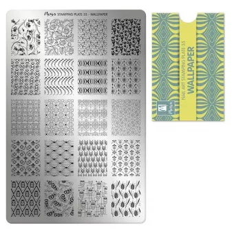 Moyra Körömnyomda lemez NO.35 Wallpaper