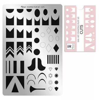 Moyra Körömnyomda lemez NO.60 Cuts