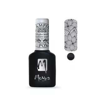 Moyra nyomdalakkzselé 12ml SGP 01 Fekete