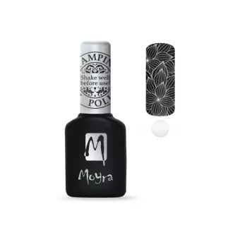 Moyra nyomdalakkzselé 12ml SGP 03 Fehér