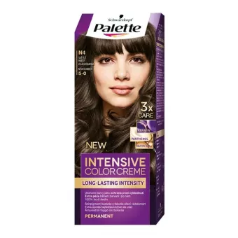 Palette Intensive Color Creme krémhajfesték N4 Világosbarna 5-0