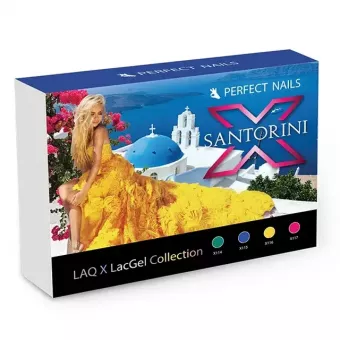 Perfect Nails LacGel LaQ X - Santorini Gél Lakk Szett