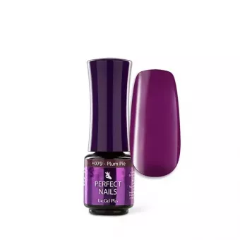 Perfect Nails LacGel Plus +079 Gél Lakk 4ml - Plum Pie - Purple Rain