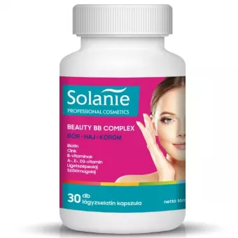 Solanie BEAUTY BB COMPLEX Skin Hair-Nail Étrend-kiegészítő Kapszula SO27000