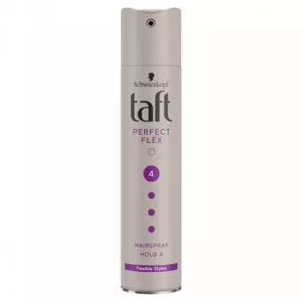 Taft Hajlakk Perfect Flex Erős Hajformázó 4-es 250ml