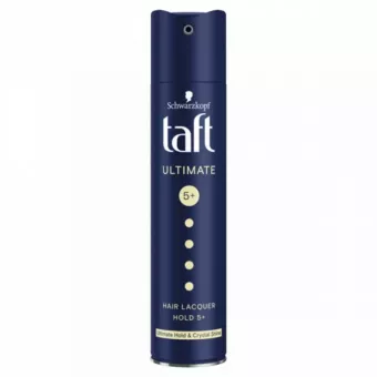 Taft Hajlakk Ultimate - Kristályszerű csillogás , Legerősebb tartás 5+-os 250ml